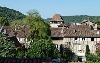 figeac vue de la ville