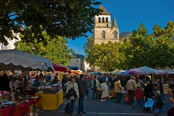 vue du Marché de producteurs