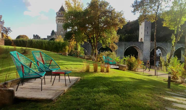 medieval-pont-valentre Hotel Cahors Le médiéval Pont Valentré